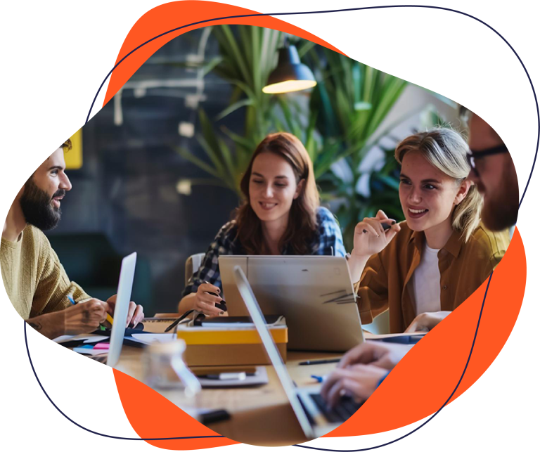 عکس تیم شرکت وب‌دنیا